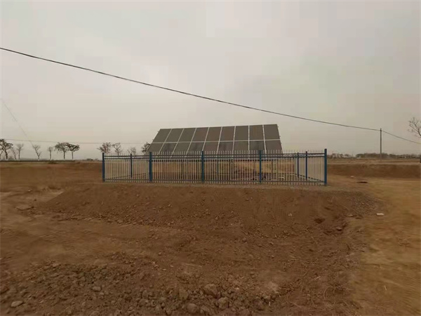 Application of photovoltaic water pump in saline alkali land improvement